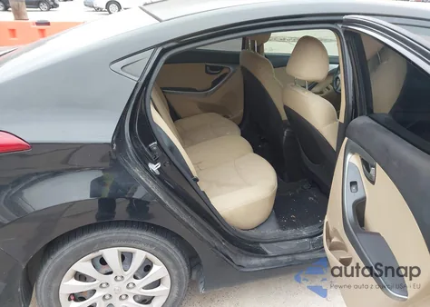 2012 Hyundai Elantra Gls z USA, uszkodzony, nr VIN 5NPDH4AE9CH137568